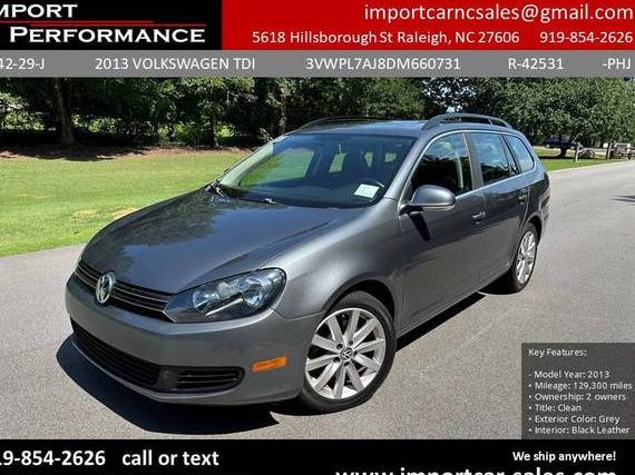 VOLKSWAGEN JETTA SPORTWAGEN 2013 3VWPL7AJ8DM660731 image